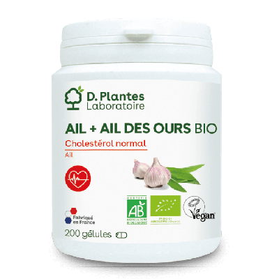 Ail + ail des ours BIO 200 gélules