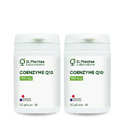 Pack 2 Coenzyme Q10 50 mg 2 x 60 gélules