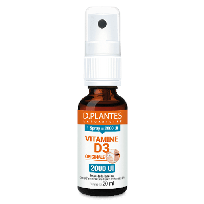 Vitamine D3 originale 2000 UI spray 20 ml