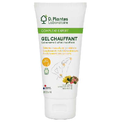 Gel chauffant muscles et zones articulaires 200 ml