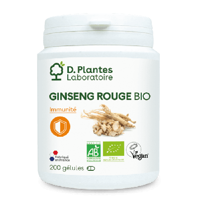 Ginseng rouge BIO 200 gélules