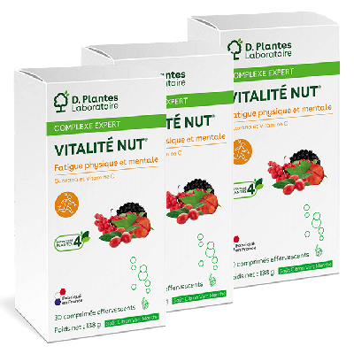 Pack 3 Vitalité-nut 30 comprimés