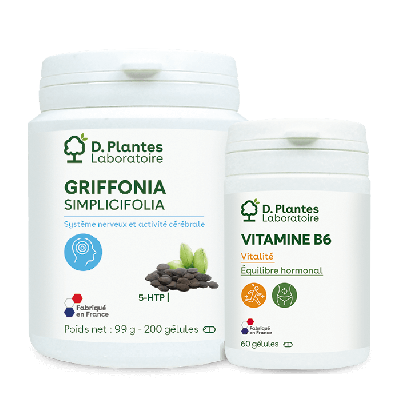 Pack Griffonia + vitamine B6