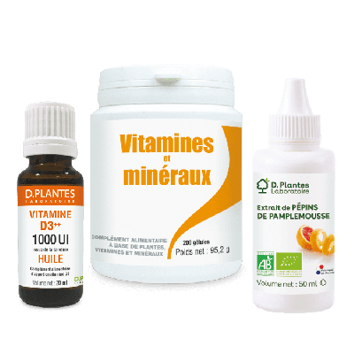 Pack Immunité et pamplemousse BIO