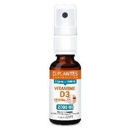 Vitamine D3 originale 2000 UI spray 20 ml