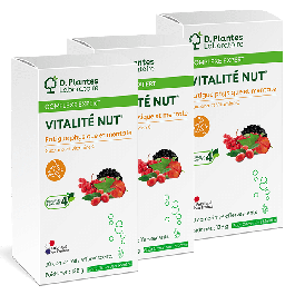 Pack 3 Vitalité-nut citron vert menthe 30 comprimés