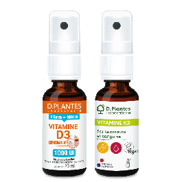 Pack Duo spray D3 1000 UI + K2 MK-7