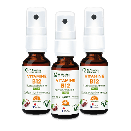 Pack 3 vitamine B12 spray 20 ml