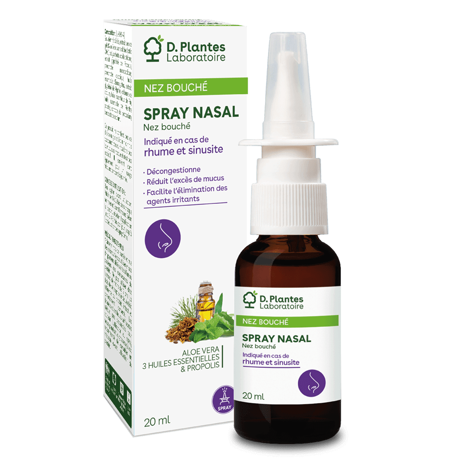 Spray nasal nez bouché - Hygiène nasale - Nettoyage - Rhume